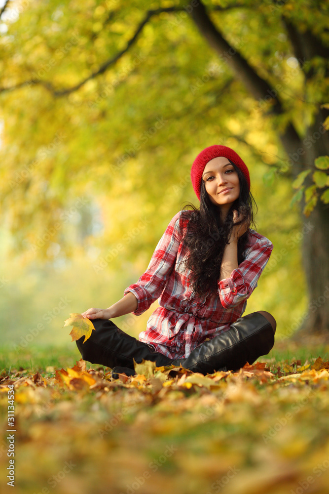 autumn woman autumn woman