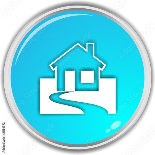 bouton maison