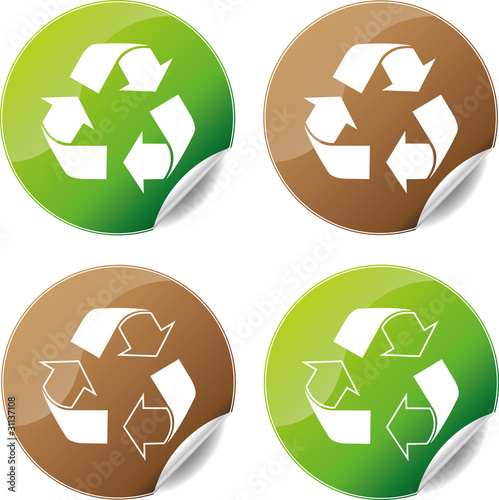 Grüner Punkt Recycle set 1