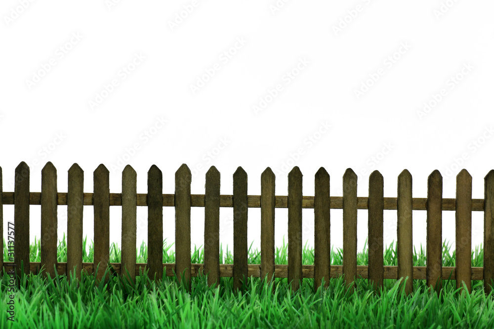 Obraz premium gartenzaun