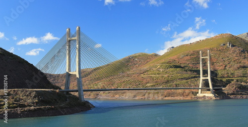 Bild auf Leinwand Puente Ingeniero Carlos Fernández Casado.