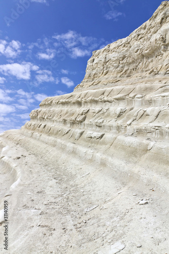 Dettaglio della Scala dei Turchi photo