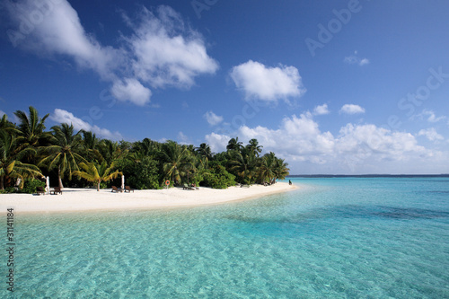 Fototapeta Naklejka Na Ścianę i Meble -  Tropical Paradise Maldives Holiday Dream_0059.jpg