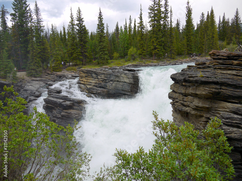 Athabasca Falls,Athabasca River,Jasper National Park