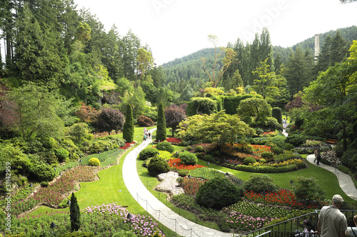 Gardens Victoria Vancouver Island Canada