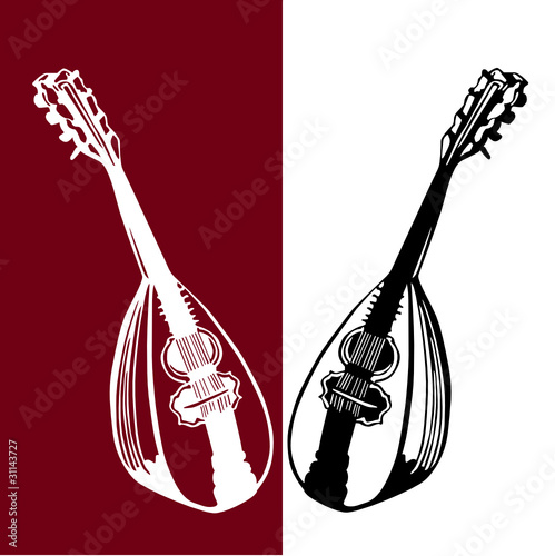 mandolin vector