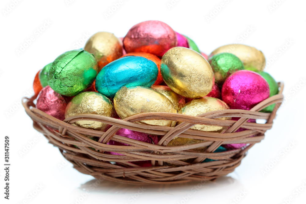 Colourful Easter eggs Colourful Easter eggs