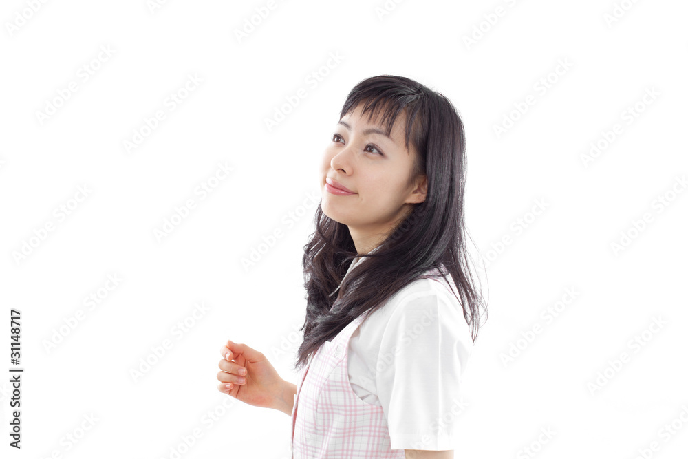 歩く女性 歩く女性