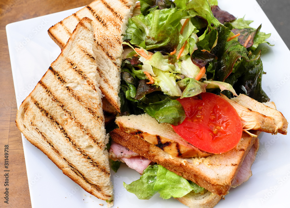 Sandwich with bacon Sandwich with bacon