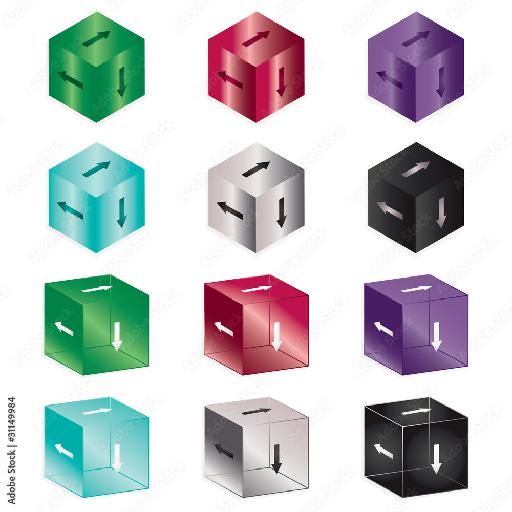 arrow cubes arrow cubes