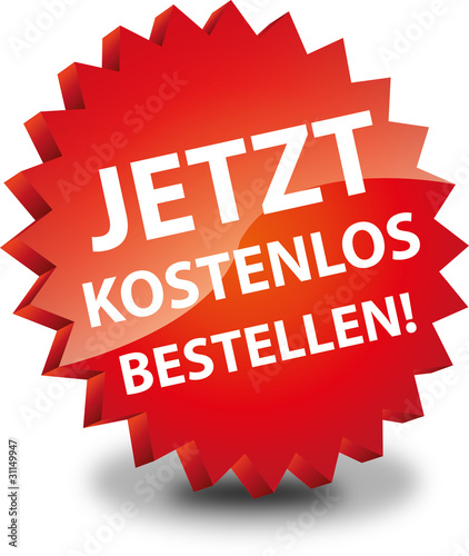 Button Rund Jetzt kostenlos Bestellen!