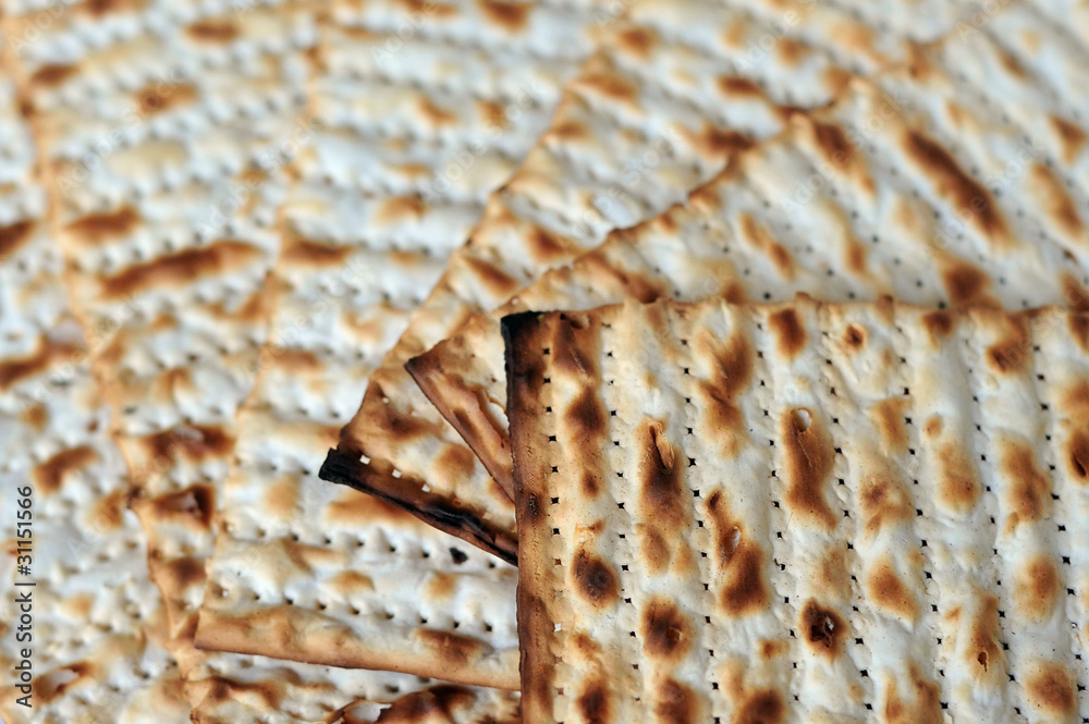 Traditional Jewish Matza Bread Traditional Jewish Matza Bread