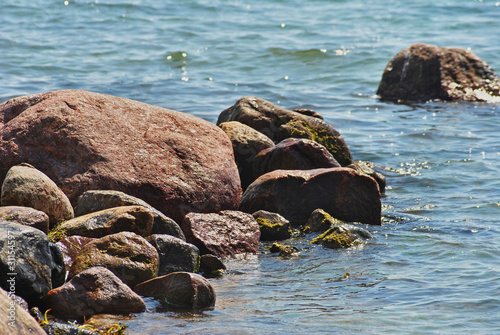 Steine im Meer