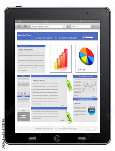 Tablet computer & mobile ph...