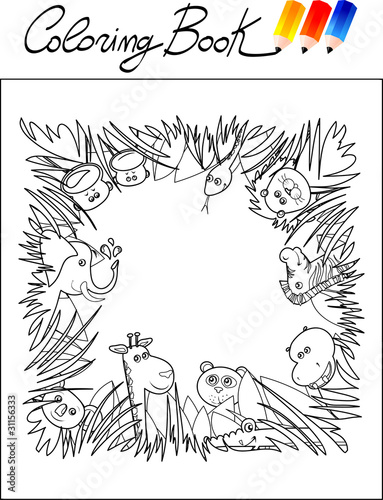 Coloring Book - Jungle