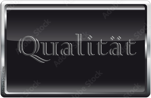 Blackbutton Qualitaet grau