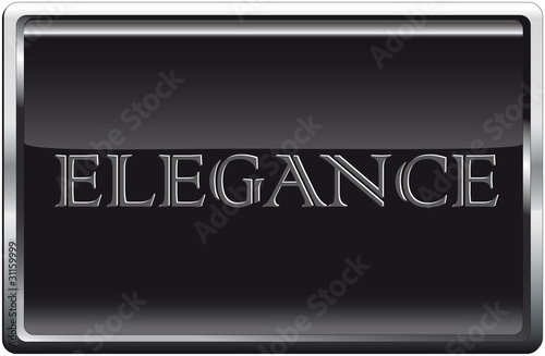 Blackbutton Elegance grau