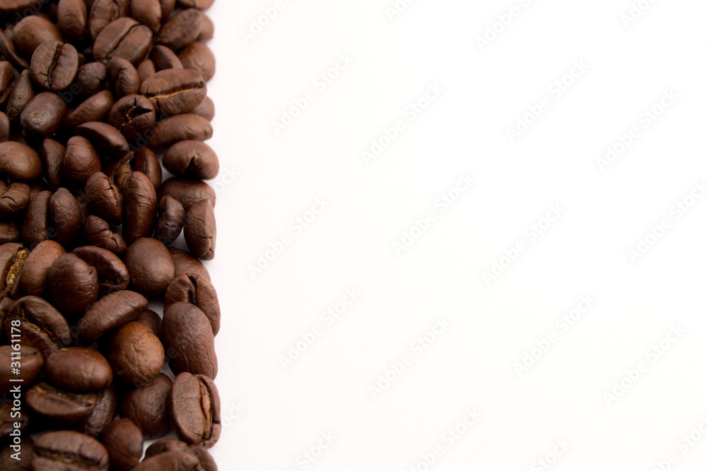 Chicchi di Caffè a metà
