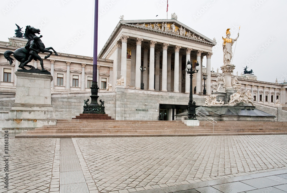 Building of Parliament, Vienna, Austria