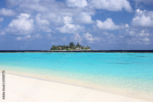 Fototapeta Naklejka Na Ścianę i Meble -  Tropical Paradise Maldives Holiday Dream_0082.jpg