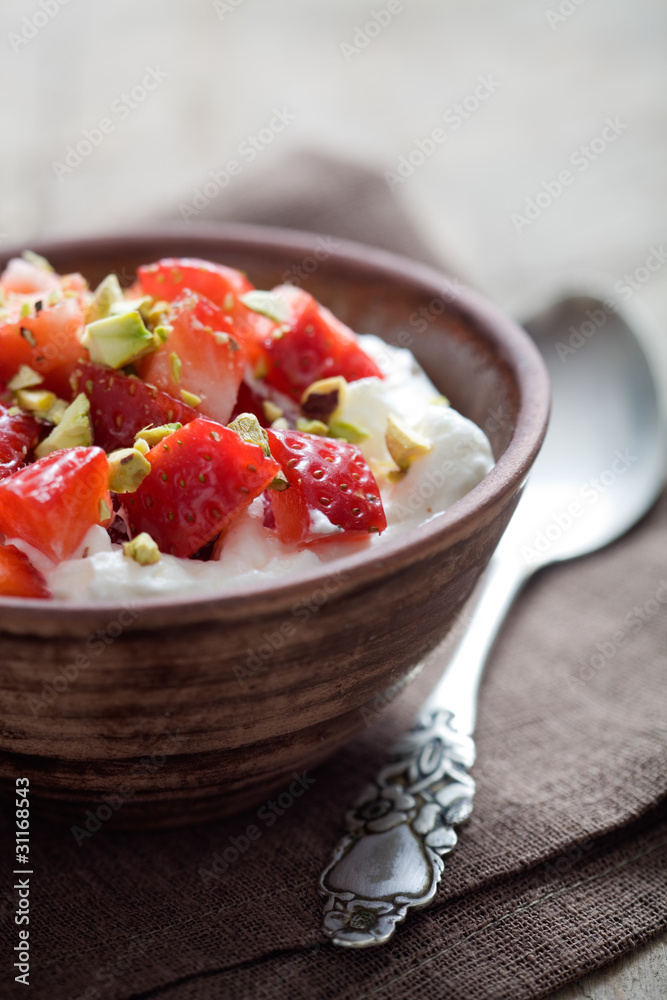 Strawberry dessert Strawberry dessert