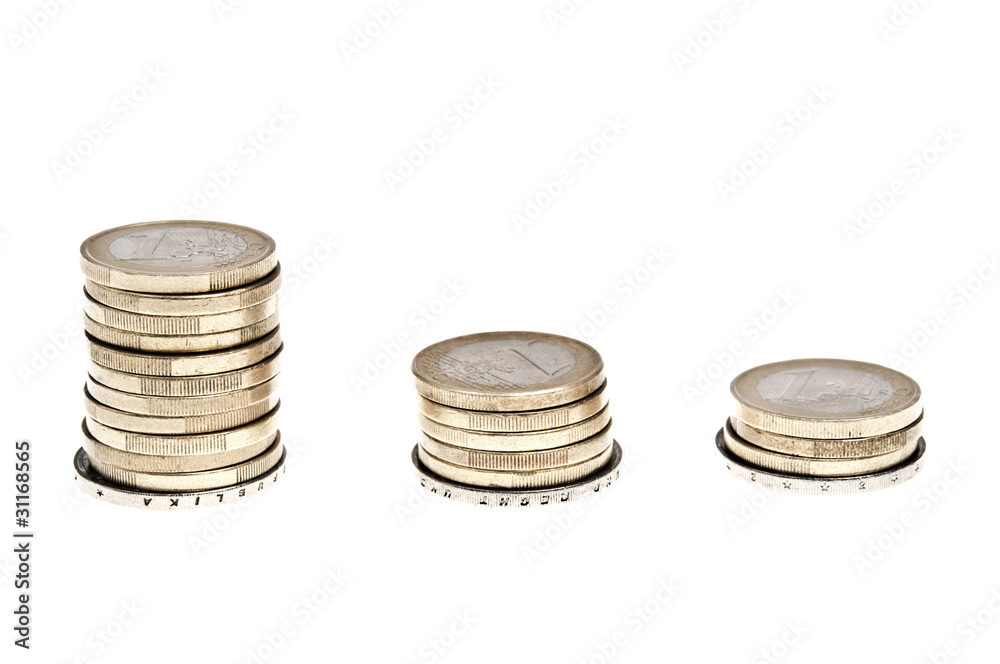 Euro coins Euro coins