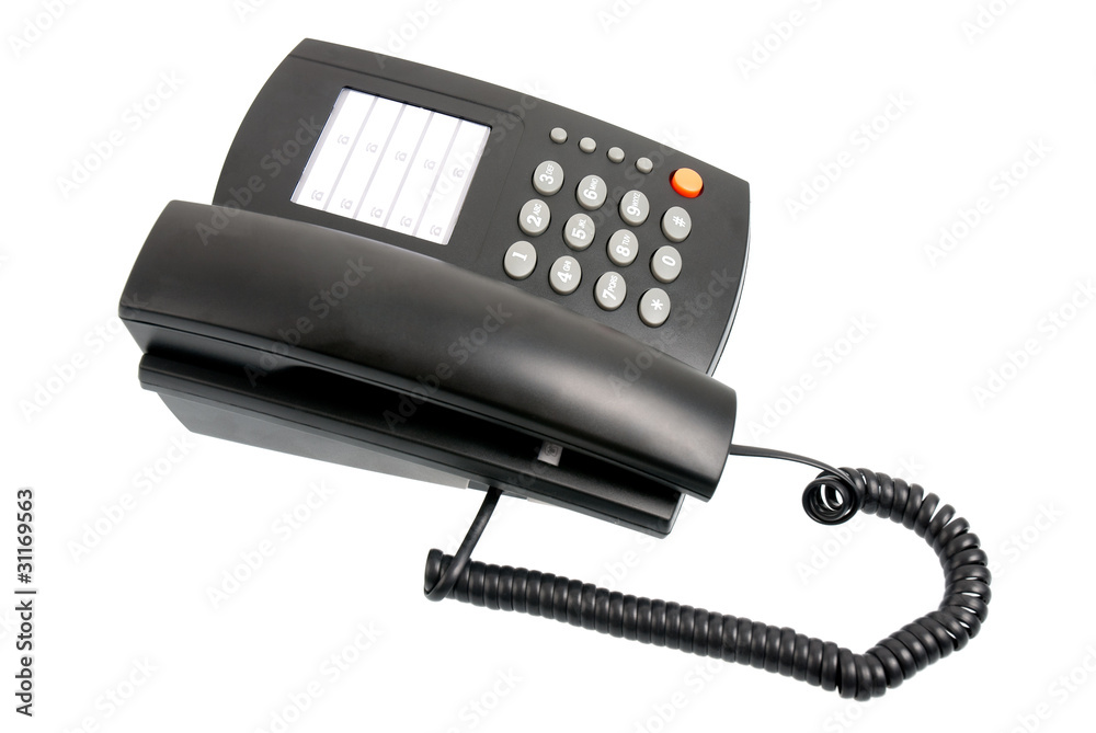 Black telephone