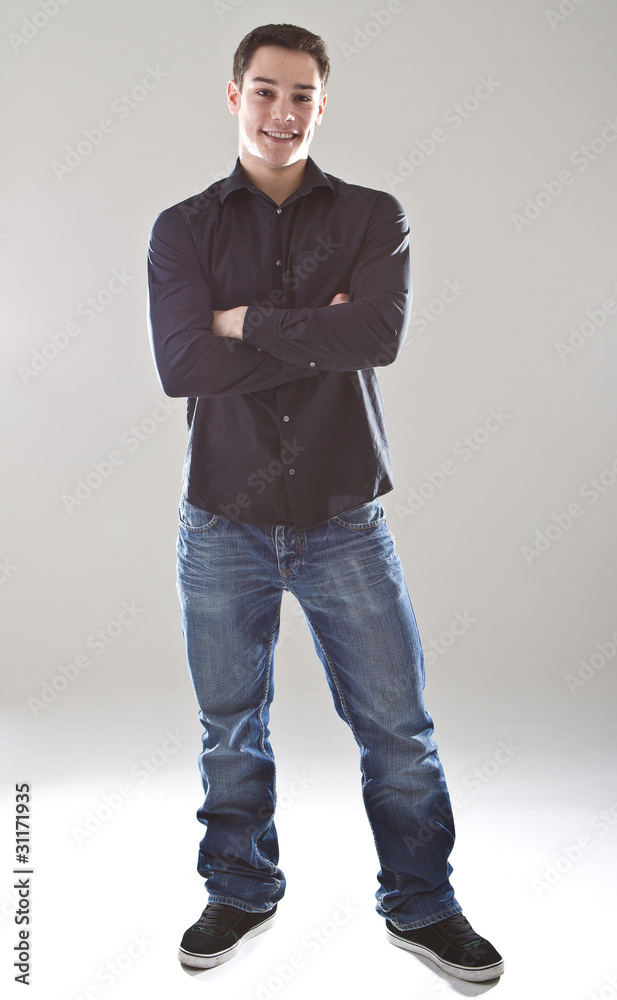 Young european businessman