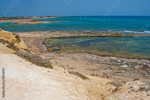 Sicilia-spiaggia di Eloro