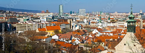 Canvas Print Downtown Bratislava