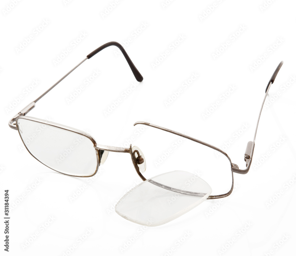 Foto Stock occhiali rotti | Adobe Stock
