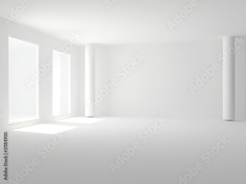 Interno vuoto da arredare