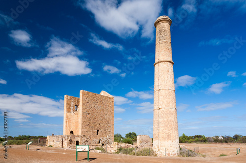 Fotografie Hughes Engine House, Moonta Mines, Yorke Peninsula