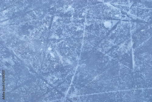 ice rink with snow texture