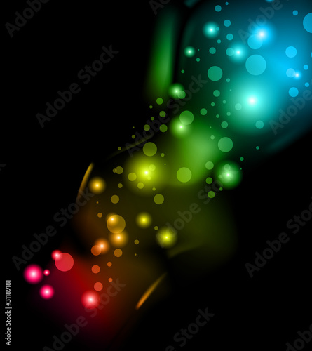 Abstract Space Scenary of llight
