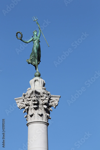 Wallpaper Mural Victory Statue in Union Square, San Francisco, California. Torontodigital.ca