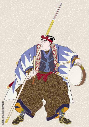 武者絵　大石01
