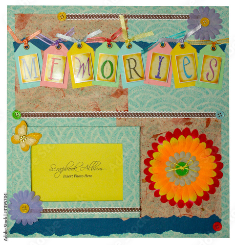 scrapbook album design
