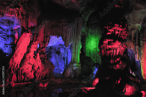 colorful lava cavern © momo_leif
