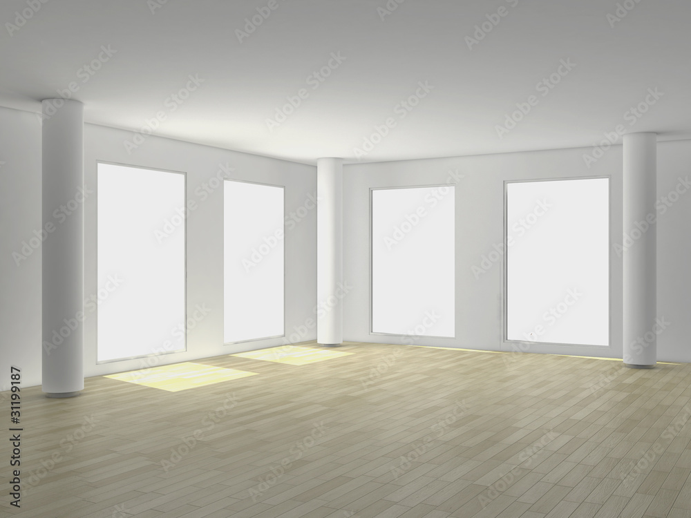 Obraz premium Interno vuoto da arredare