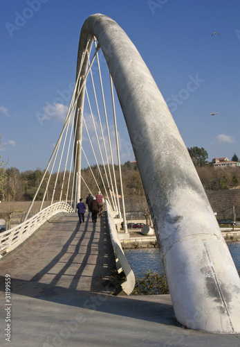 Puente sobre el río Lérez photo