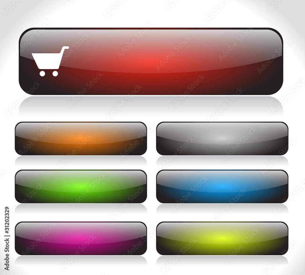 Buttons for web. Vector. Buttons for web. Vector.