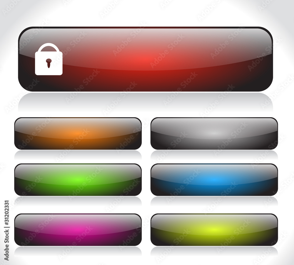 Buttons for web. Vector. Buttons for web. Vector.