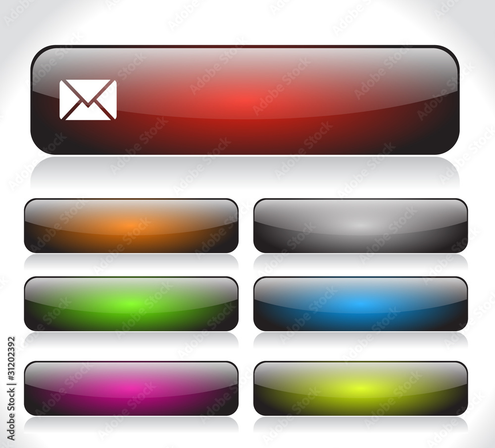 Buttons for web. Vector. Buttons for web. Vector.