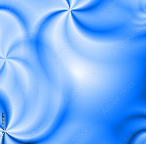 Vector illustration of blue wavy background. EPS 10