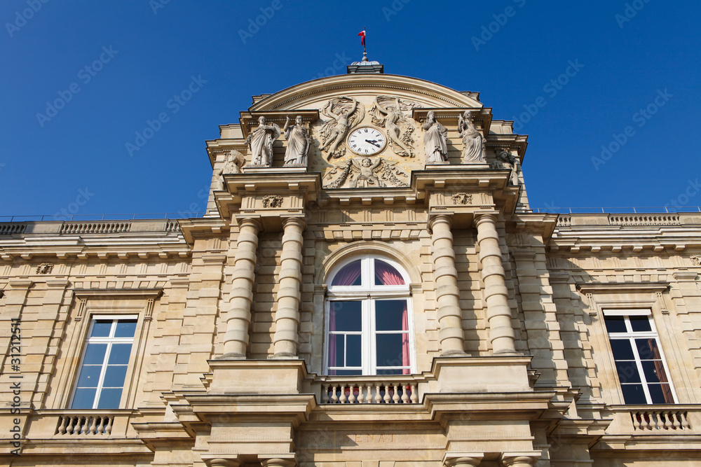 Fototapeta premium French Senate in the Palais de Luxembourg, in Paris