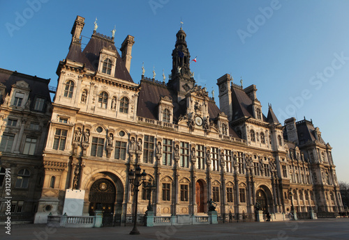 Hotel de Ville in Paris - the Town Hall