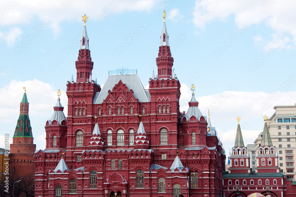 Fototapeta premium Moscow State Historical Museum