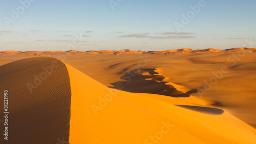 Sand Dunes at Sunset - Murzuq Desert  Sahara  Libya