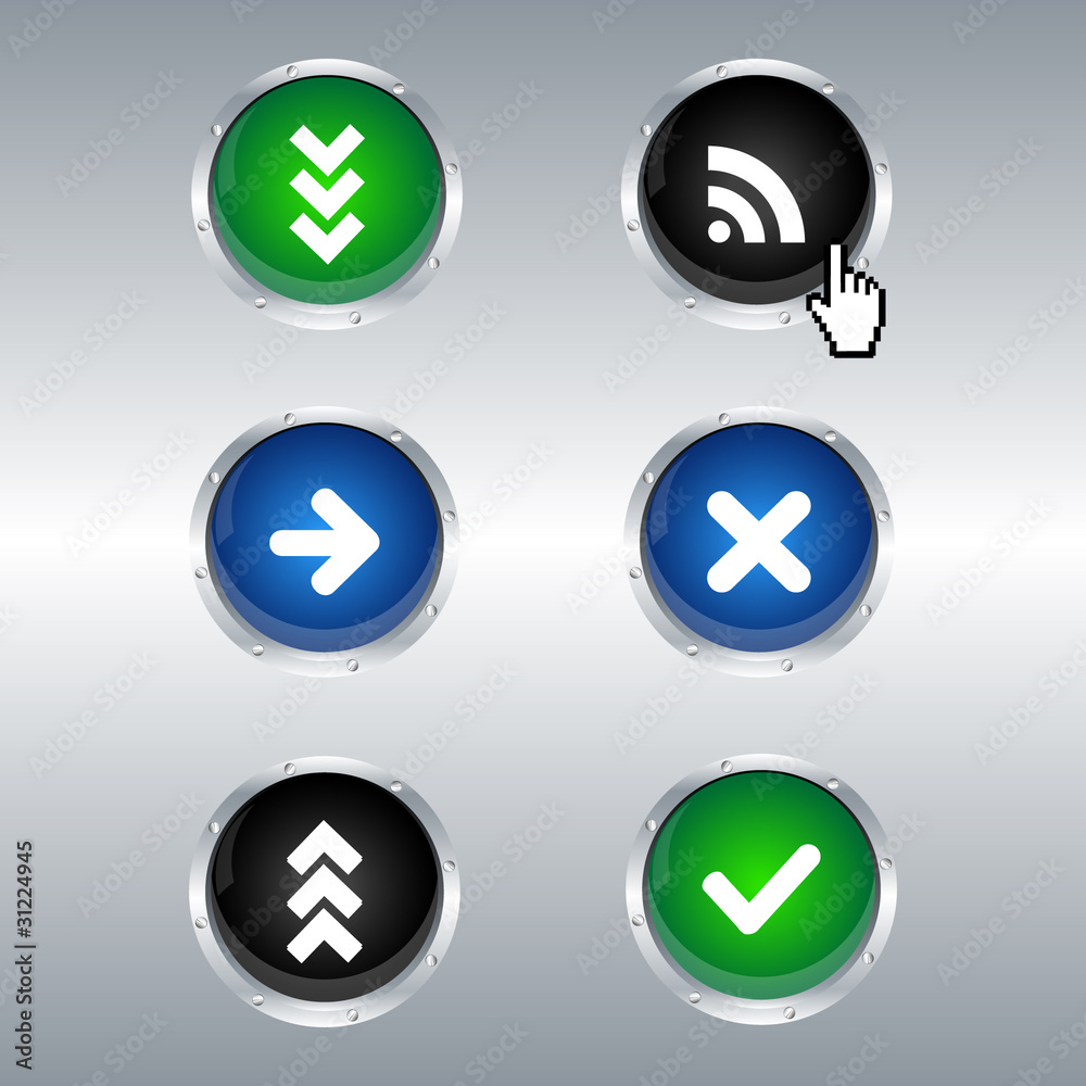 Web 2.0 buttons Web 2.0 buttons